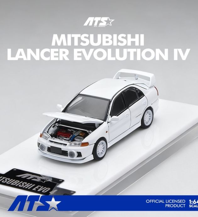 MITSUBISHI EVO IV White