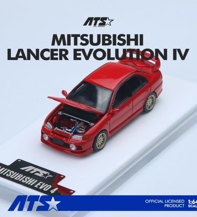 Mitsubishi EVO IV Red