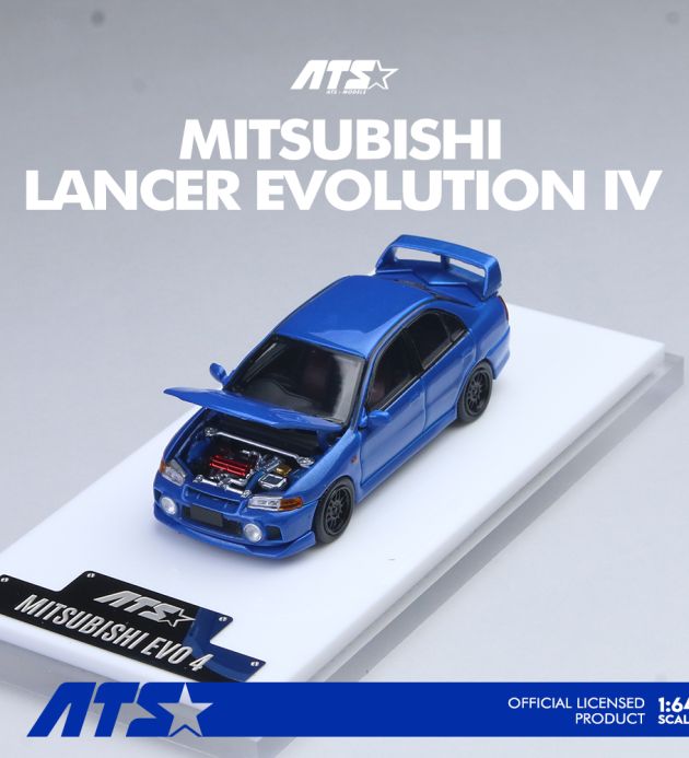 Mitsubishi EVO IV Blue