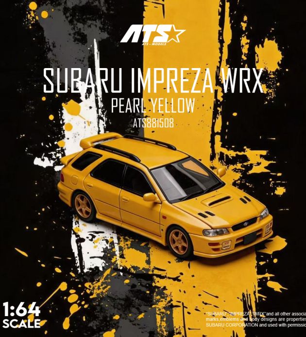 SUBARU IMPREZA WRX - Pearl Yellow