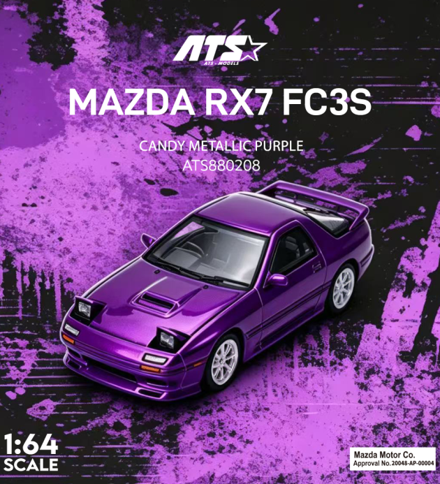 MAZDA RX-7 FC3S - Metallic Candy Purple