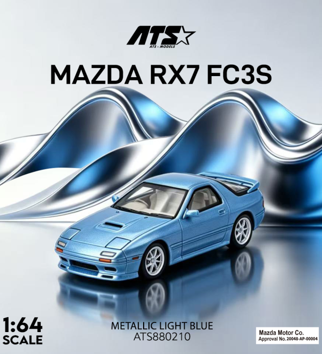 MAZDA RX-7 FC3S - Metallic Light Blue