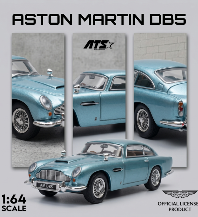 Aston Martin DB5 - Caribbean Pearl Blue