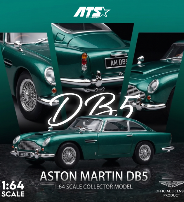Aston Martin DB5- Racing Green