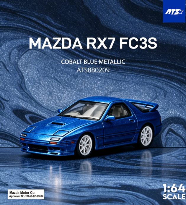 Mazda RX-7 FC3S - Metallic Cobalt Blue