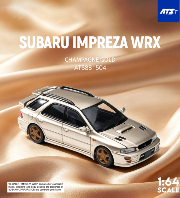 Subaru Impreza WRX - Champagne Gold