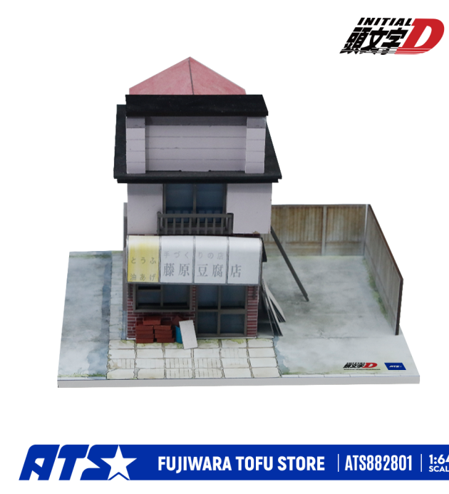 Initial Text D Comic Version Tofu Shop Scene Standard Edition