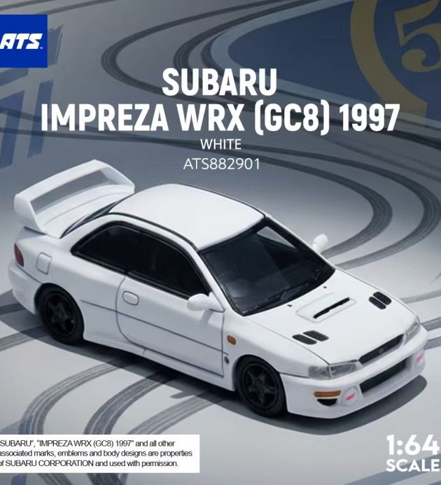 SUBARU IMPREZA WRX gc8（1997）- white