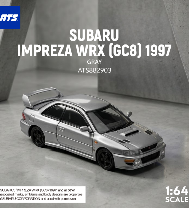 SUBARU IMPREZA WRX (GC8) 1997 - Gray