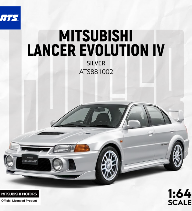 MITSUBISHI LANCER EVOLUTION IV - Silver